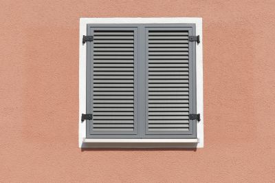 Painted window trims and shutters